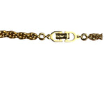 Christian Dior Vintage Classic Gold Twist Rope Chain