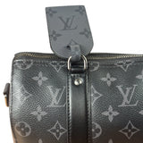 Louis Vuitton Black/Grey Monogram Eclipse City Keepall