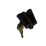 Hermes Cedena Lock & Key Leather Clochette Set
