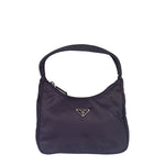 Prada Purple Tessuto Nylon Pochette