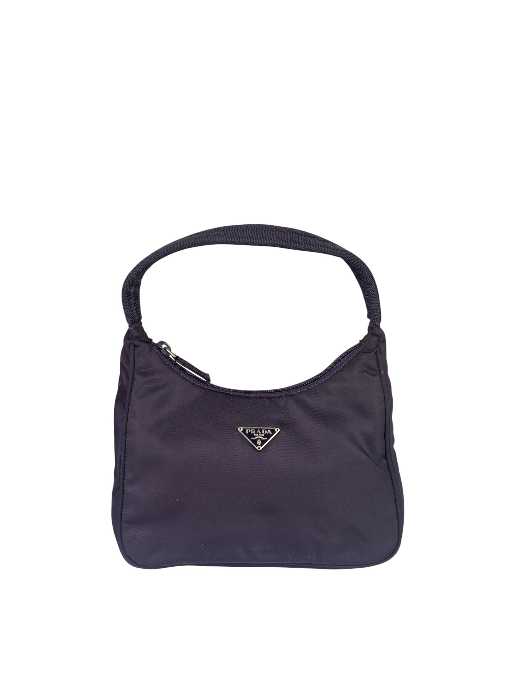 Prada Purple Tessuto Nylon Pochette