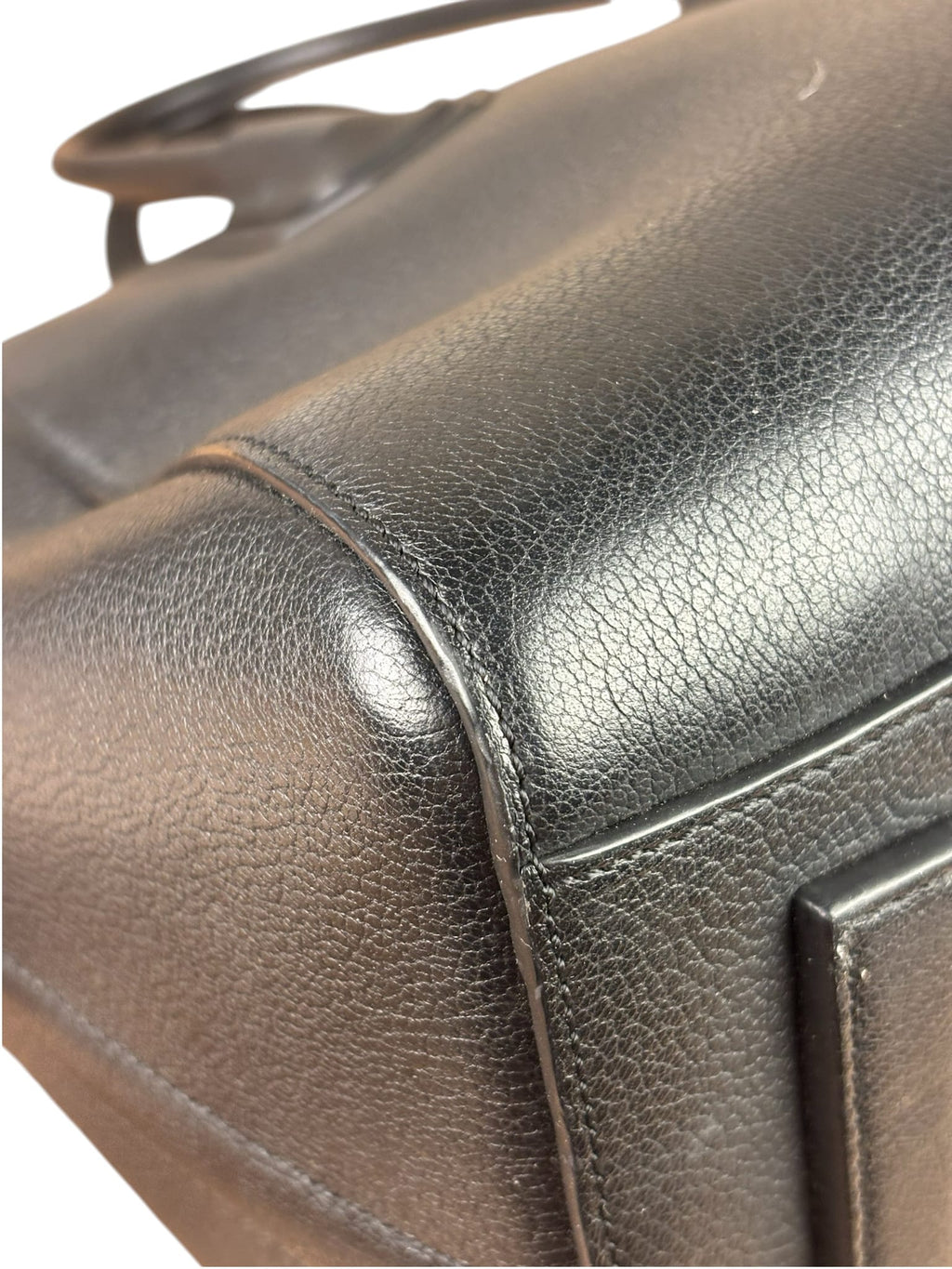 Givenchy Black Leather Antigona Medium Two-Way Bag