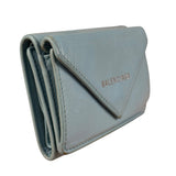 Balenciaga Baby Blue Tri-Fold Wallet