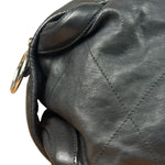 Chanel Black Quilted Leather Wild Stitch Handbag 2005
