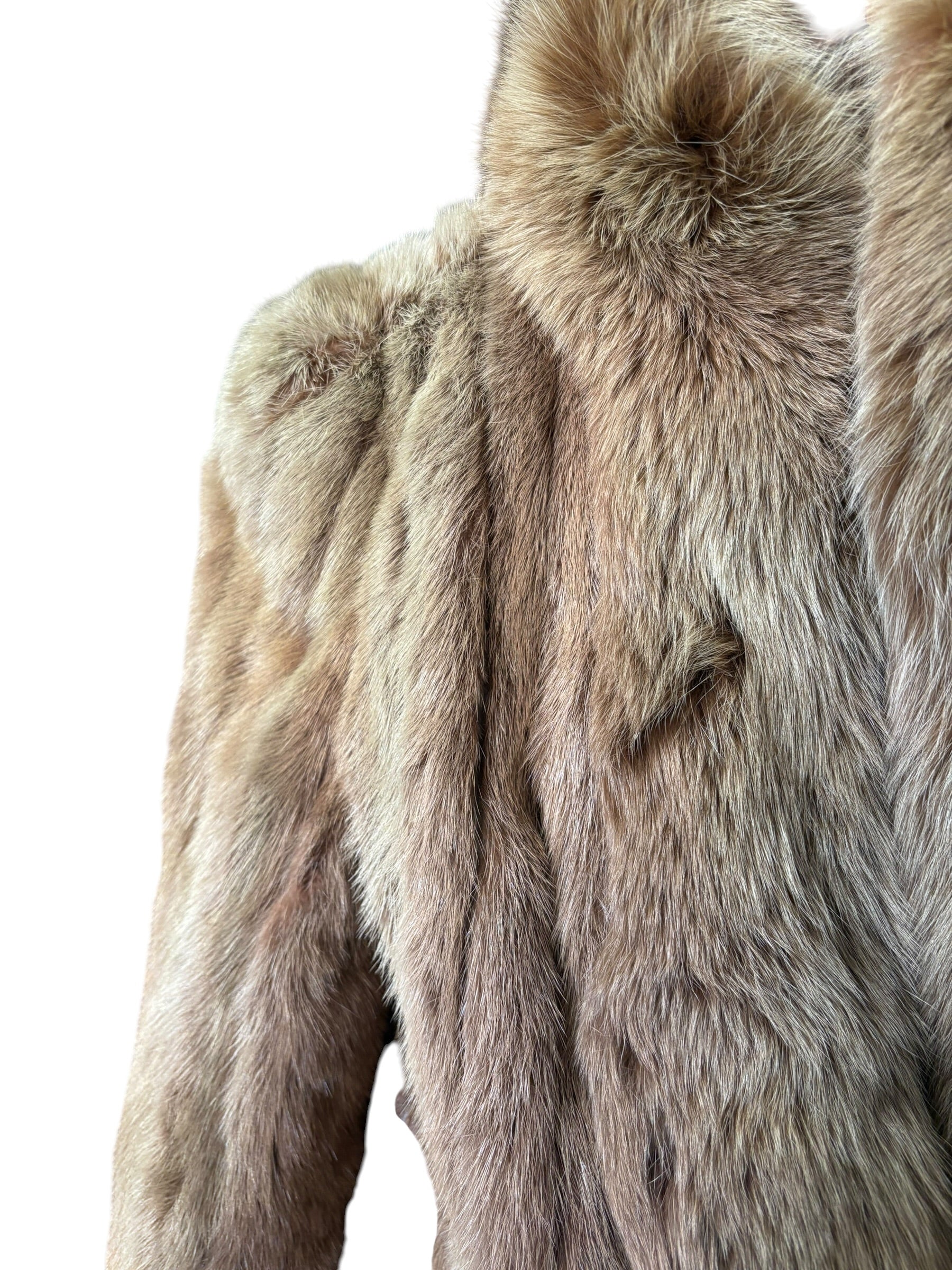 Emba Vintage Light Brown Mink Fur Coat