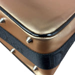 Christian Dior Bronze Coated Canvas Hardcore Shoulder Bag