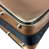 Christian Dior Bronze Coated Canvas Hardcore Shoulder Bag