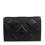 Alexander McQueen Black Leather Medium Skull Shoulder Bag