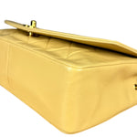 Chanel Beige CC Leather Diana Flap Bag '92