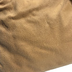 Fendi Brown Leather Trim/Wool Mamma Baguette