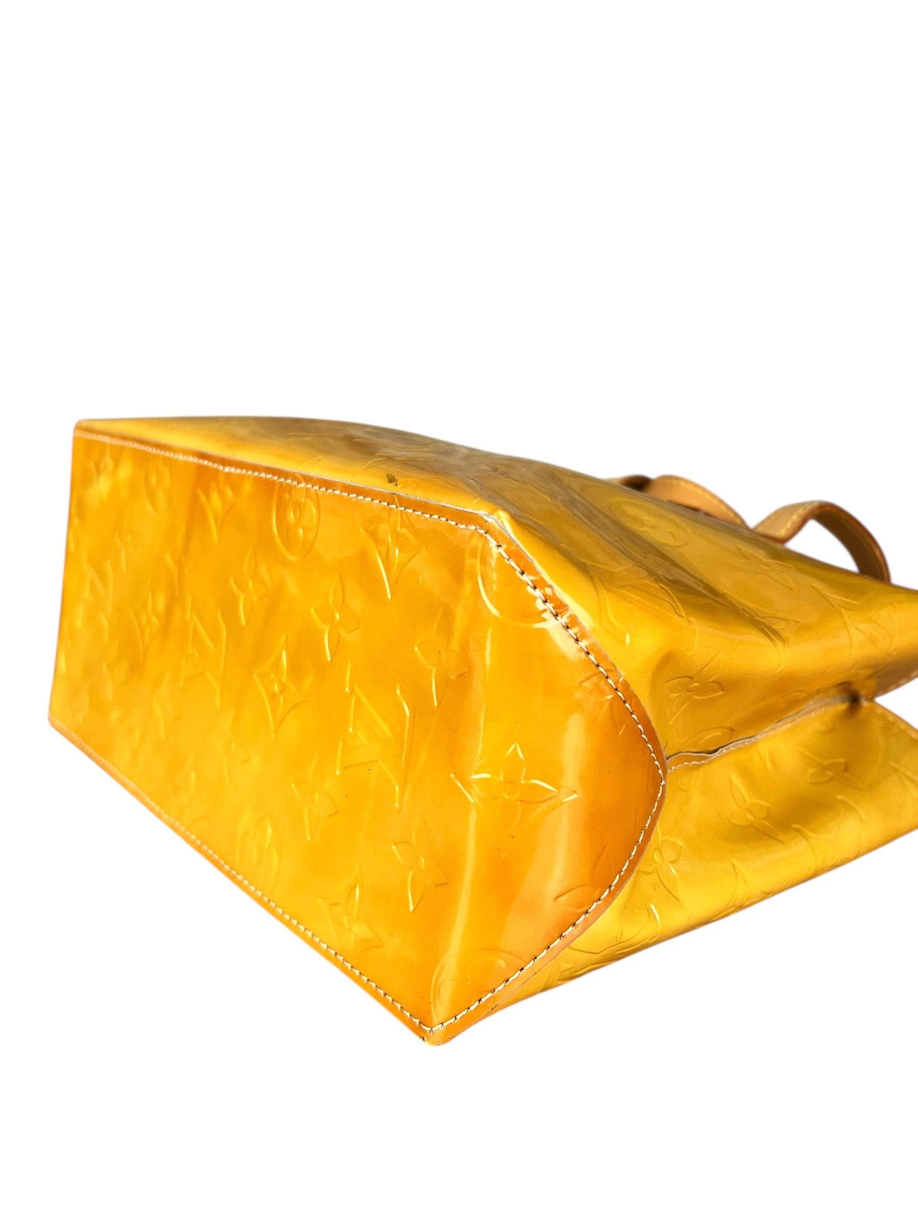 Louis Vuitton Monogram Vernis Reade PM Yellow