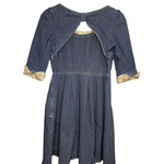 Burberry Vintage Denim Mid-Length Dress