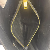 Yves Saint Laurent Black Grained Leather Sac De Jour Two-Way Bag