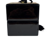 YSL Patent Jerry Cube Box Clutch