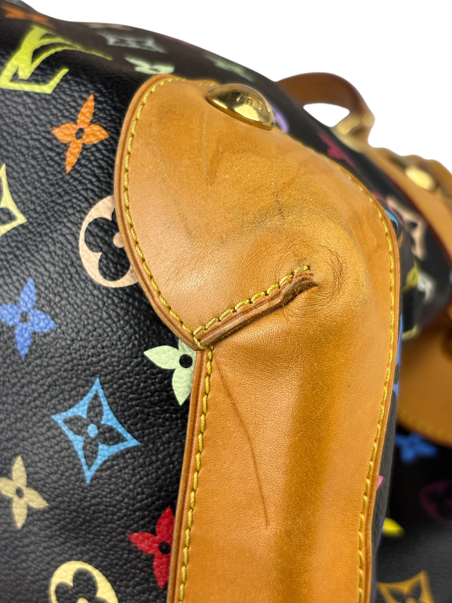 Louis Vuitton x Takashi Murakami Multicolor Ursula Monogram Handbag