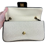 Chanel East West Beige Jersey Flap Bag 2002