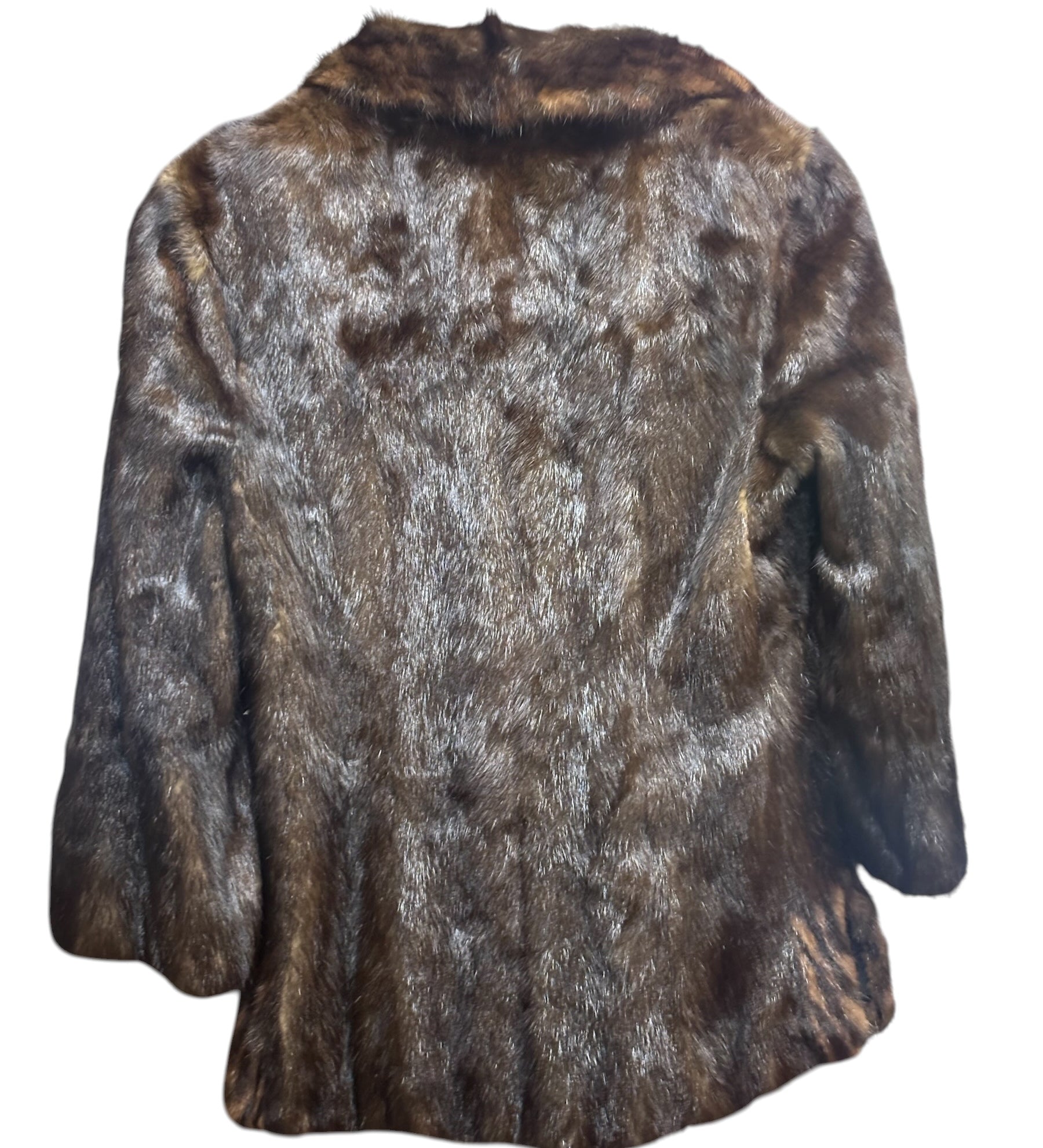 Fourrure Brown Mink Fur Coat