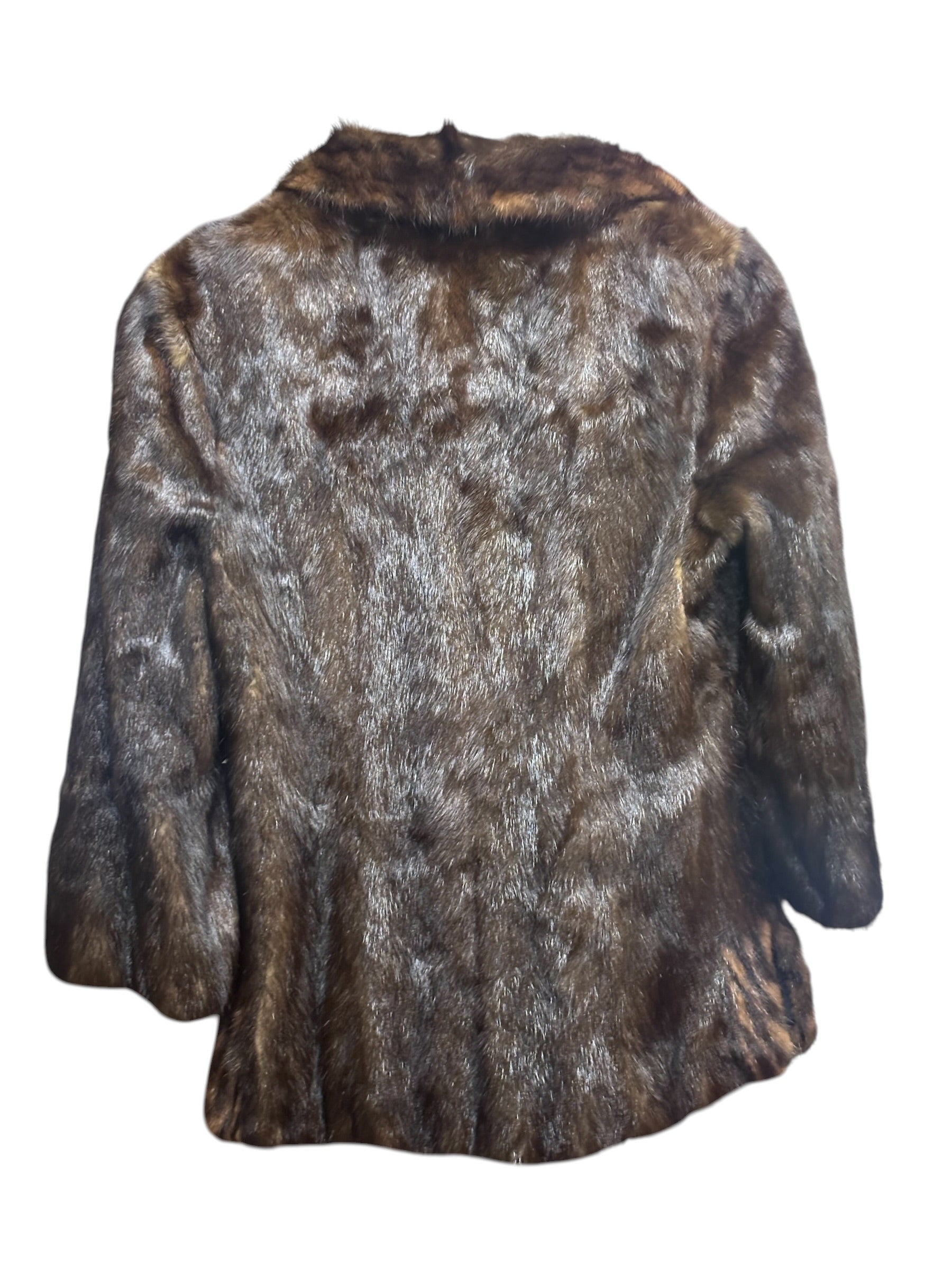 Fourrure Brown Mink Fur Coat
