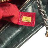 Chanel Green Calfskin Medium Gabrielle Hobo Bag 2018