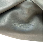 Bottega Veneta Grey Leather Pouch