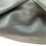 Bottega Veneta Grey Leather Pouch