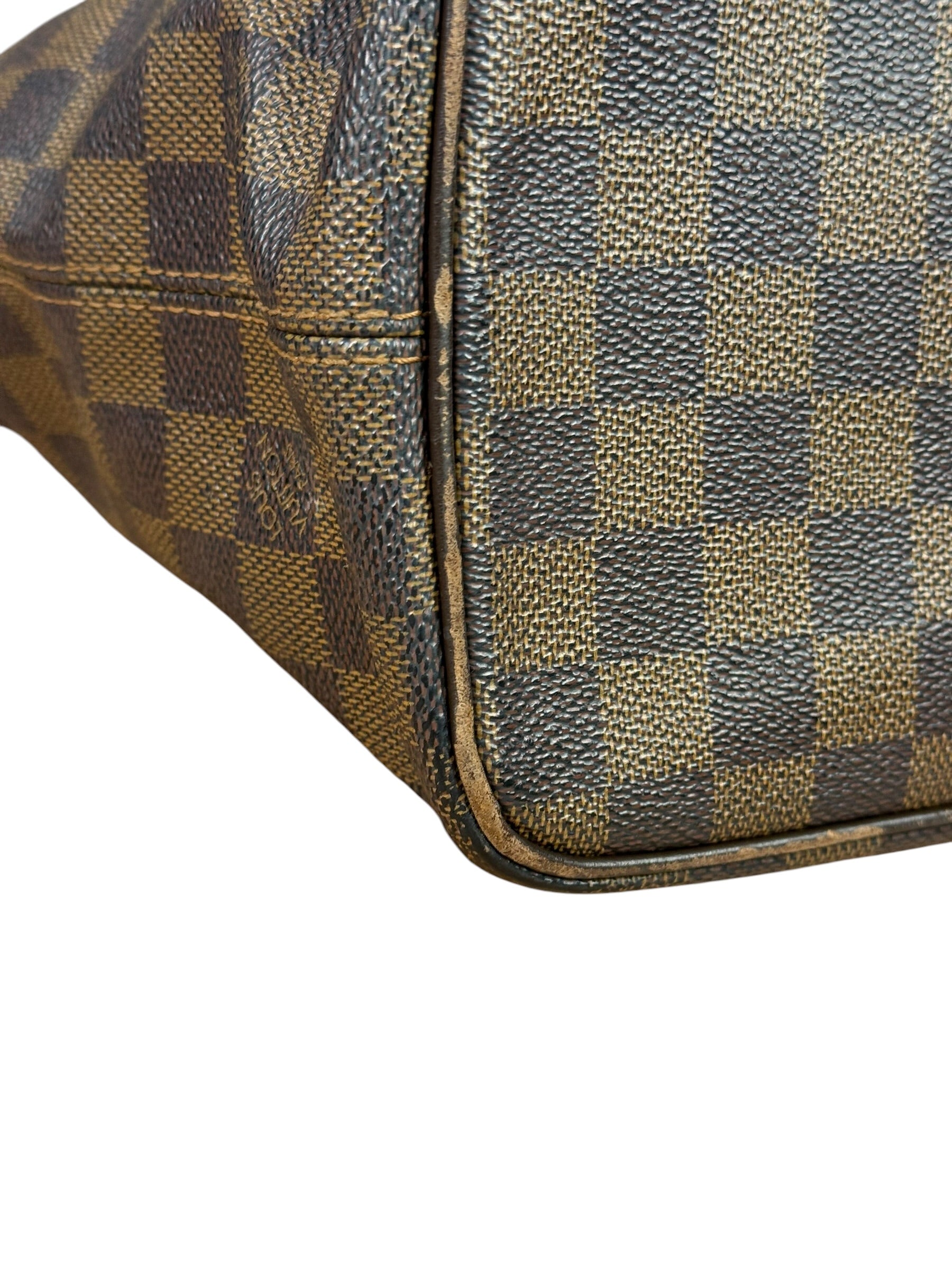 Louis Vuitton Damier Ebene Saleya Tote Bag MM