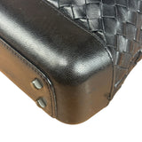 Bottega Veneta Black Intrecciato weave Shoulder bag