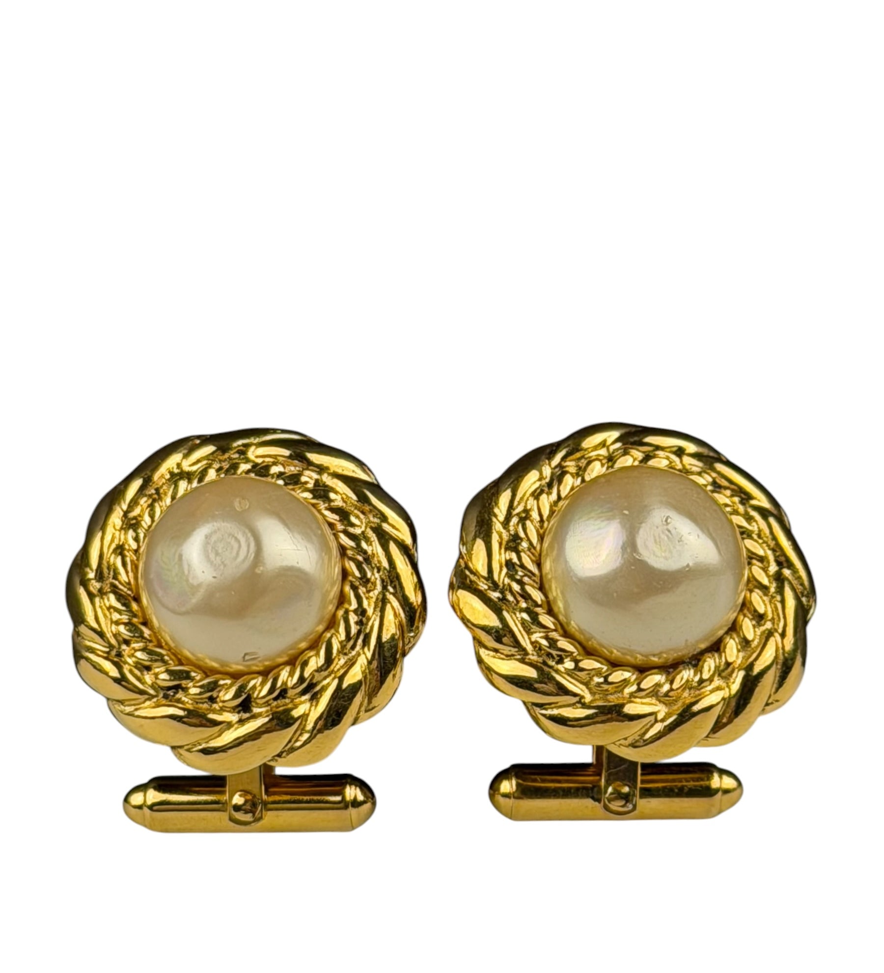 Chanel Vintage Cuff Links