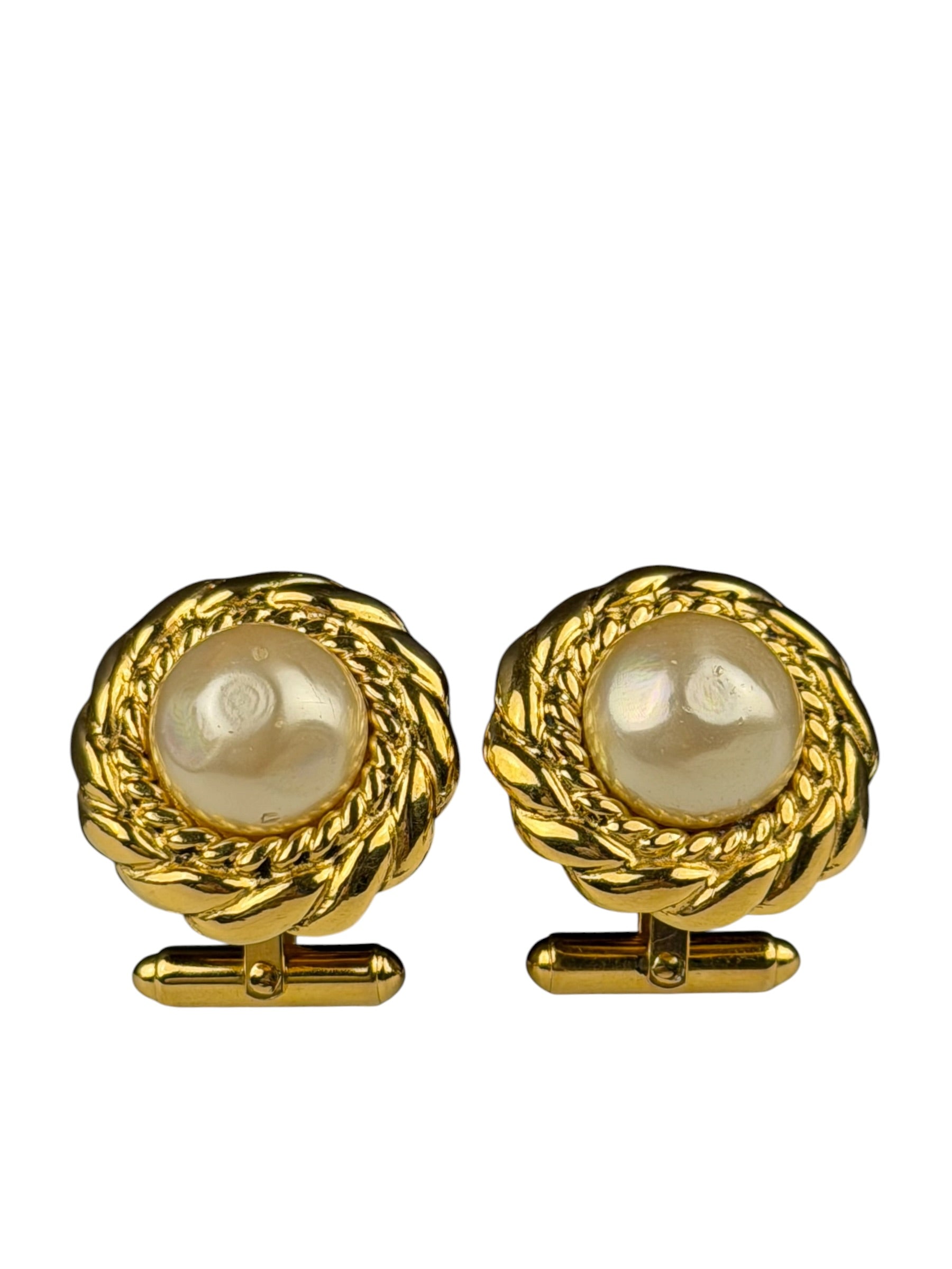 Chanel Vintage Cuff Links