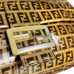 Fendi FF PVC Coated Canvas Baguette