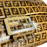 Fendi FF PVC Coated Canvas Baguette