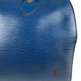 Louis Vuitton Blue Epi Leather Speedy 30