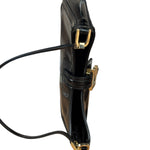 Gucci Mini Black Patent Shoulder Pouch
