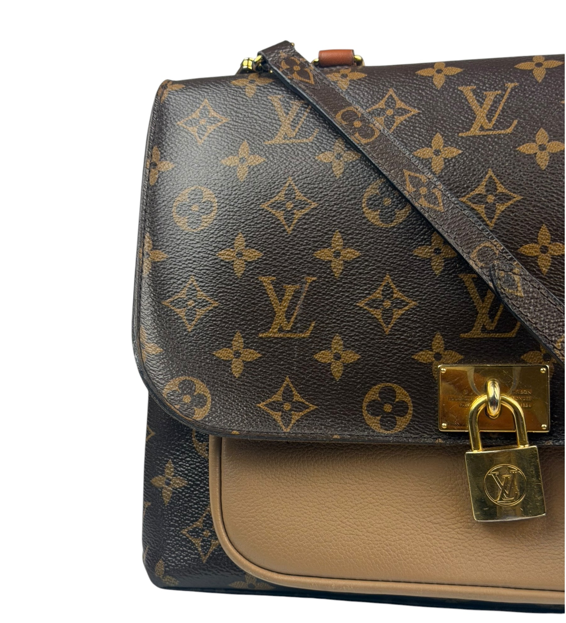 Louis Vuitton Monogram Marignan Sesame Two-Way Bag
