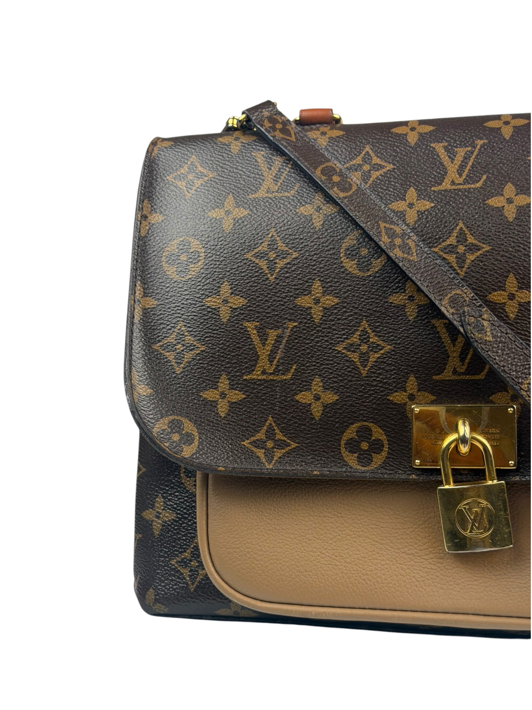 Louis Vuitton Monogram Marignan Sesame Two-Way Bag