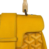 Goyard Mini Goyardine Soft Saigon Top Handle Bag Yellow