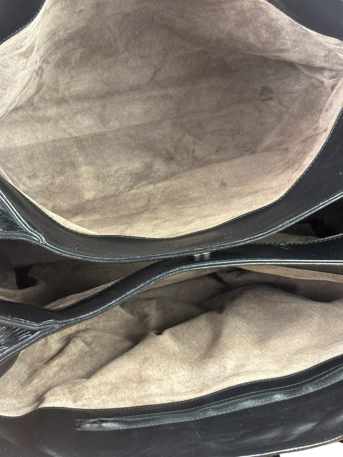 Bottega Veneta Black Intrecciato Two-Way Tote Bag