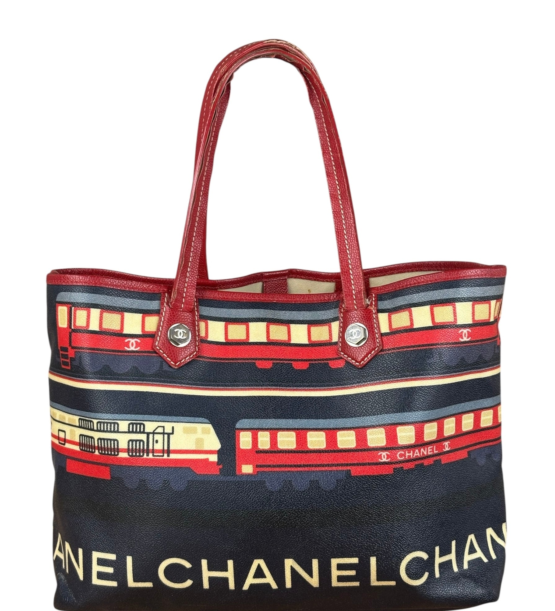 Chanel Vintage Central Station Le Train Tote/Shoulder Bag- 2007
