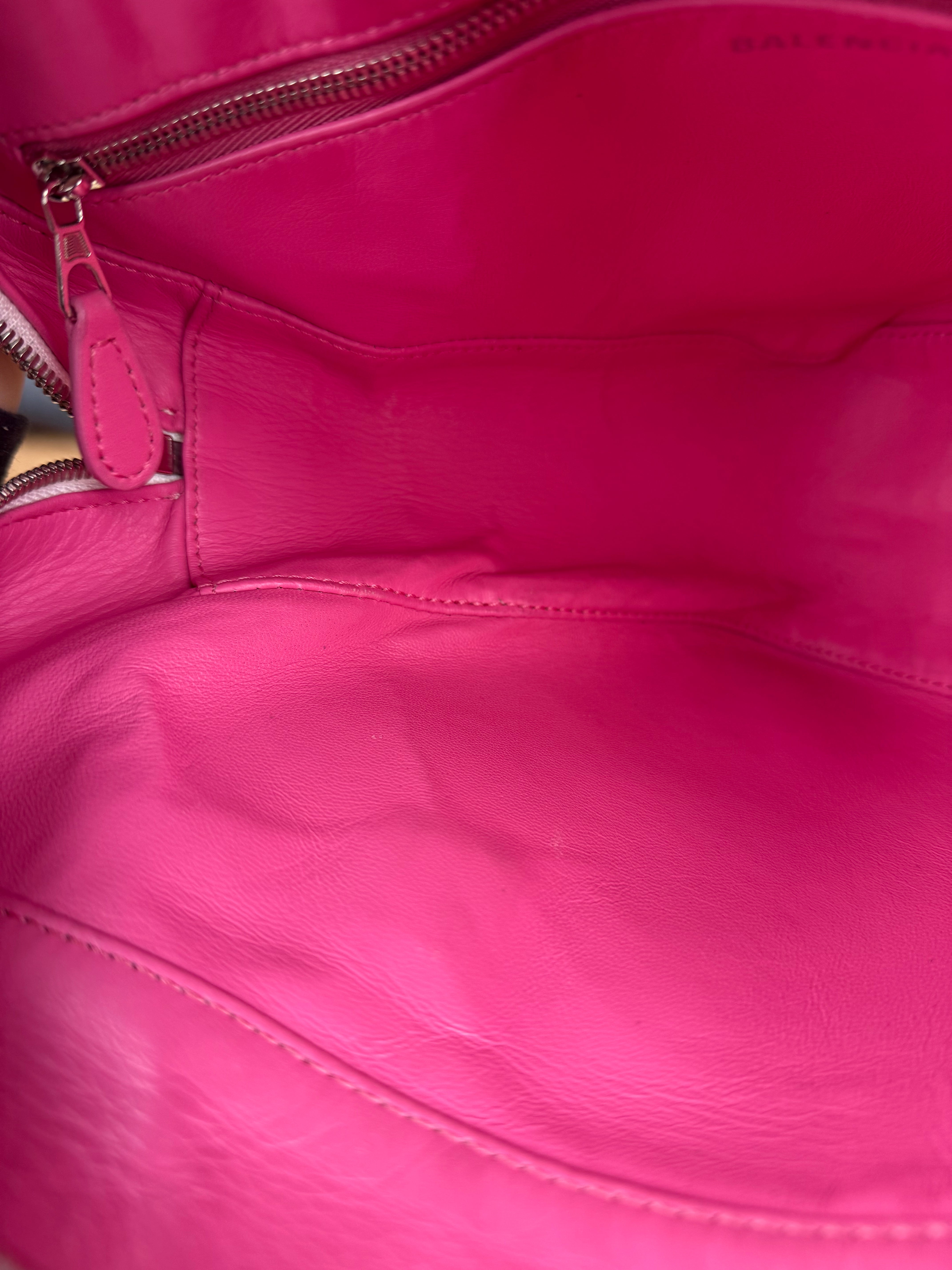 Balenciaga Tri Two way Leather Handbag