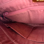 Burberry Vintage House Check Canvas/Leather Shoulder Bag