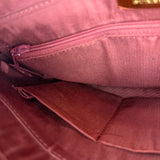 Burberry Vintage House Check Canvas/Leather Shoulder Bag
