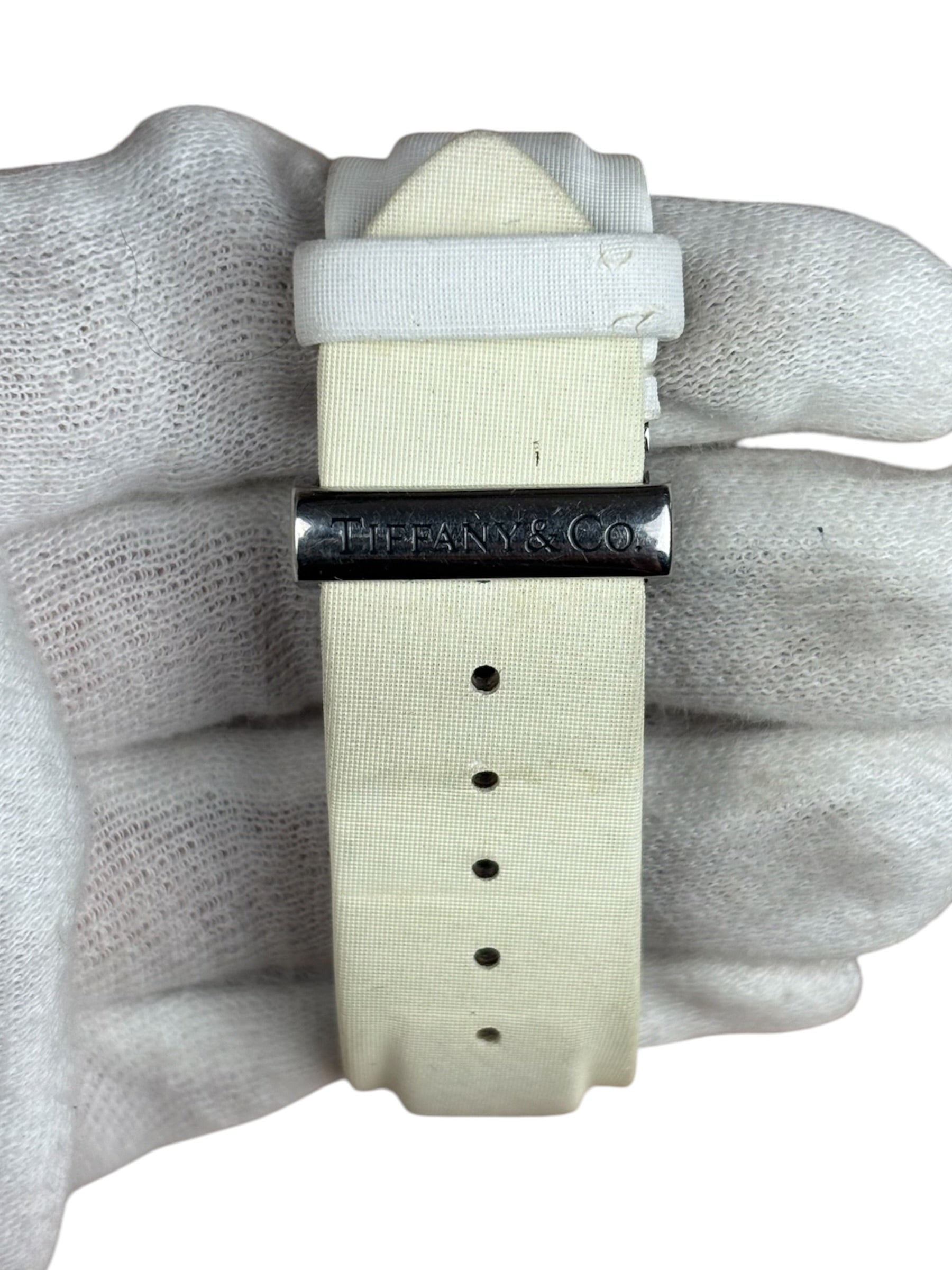 Tiffany & Co. Atlas Chronograph Mother Of Pearl Dial