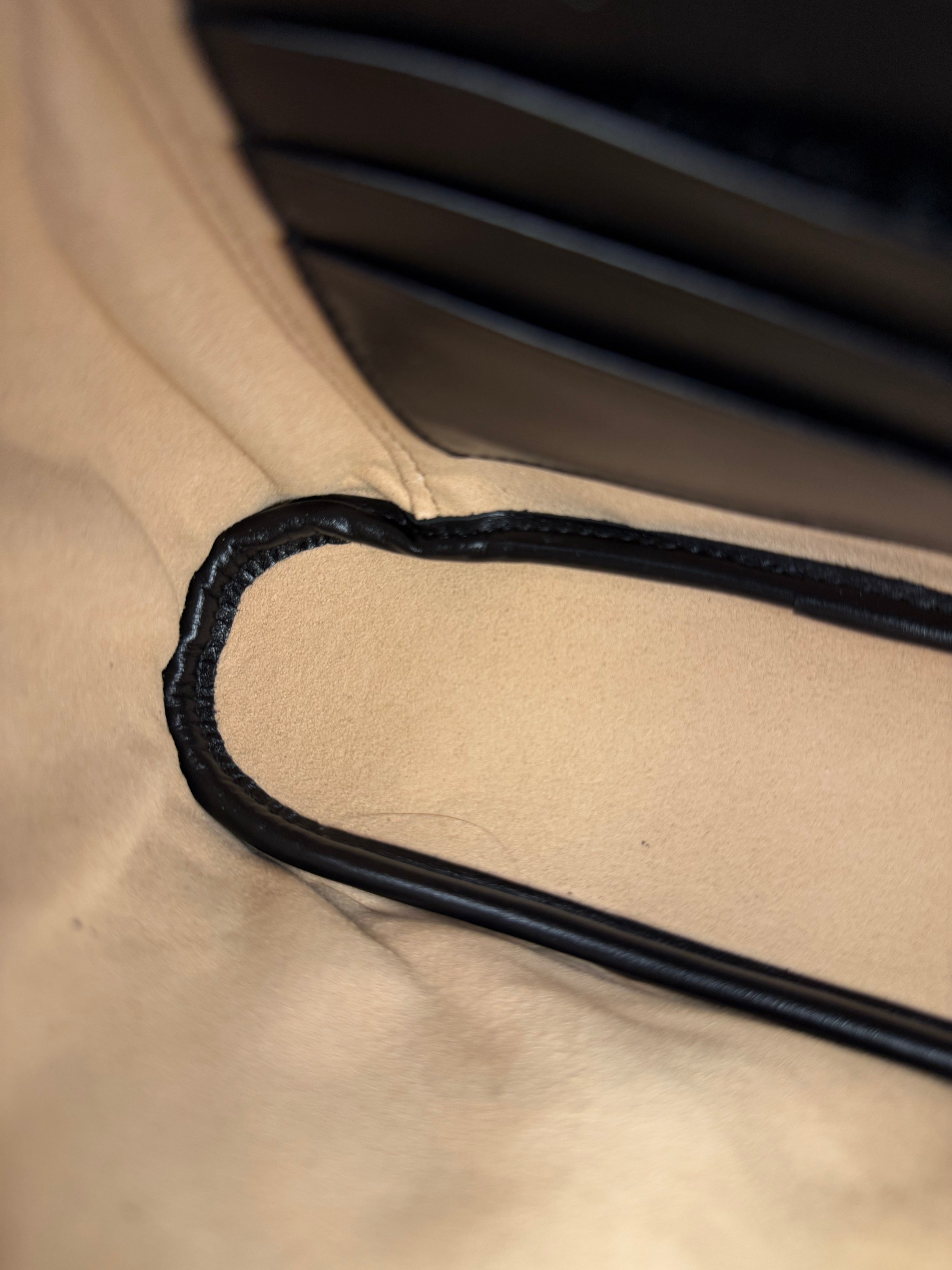 Gucci Black Marmont Vanity Shoulder/Hand Bag