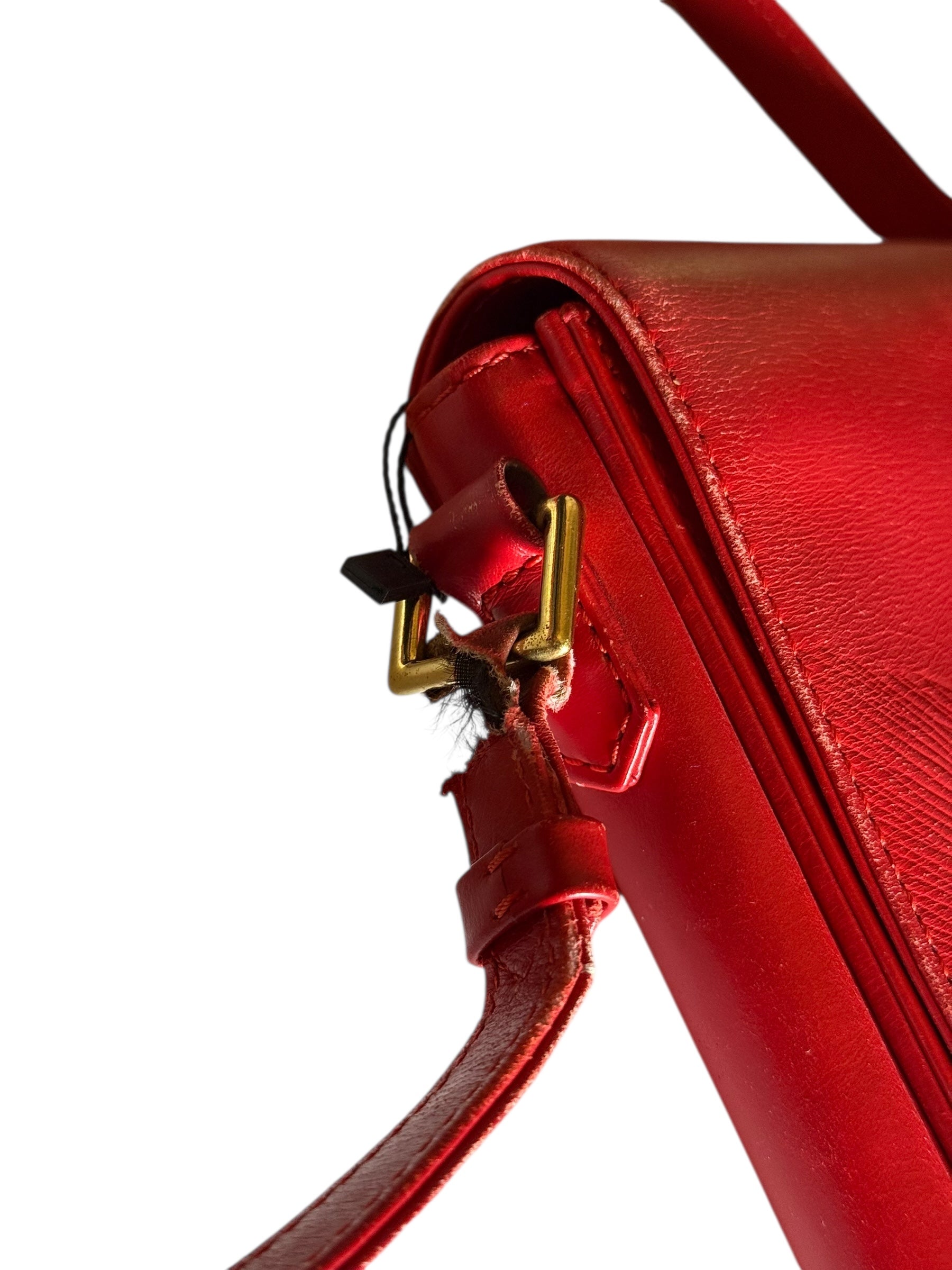 Louis Vuitton Red Epi Opera Delphes Work Bag