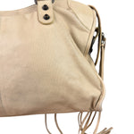 Balenciaga Cream Leather Le City Bag