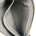 Fendi Roma Black Calf Leather Pochette Crossbody