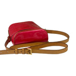 Louis Vuitton Vintage Fuchsia Pink Vernis Sullivan Verrical Crossbag