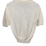 Hermes Silk Patterned Button-Up Polo Shirt