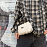 Chanel White Quilted Mini Reissue Camera Bag 2018