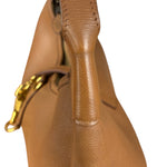 Hermes Vintage Tan Brown Leather Shoulder Bag